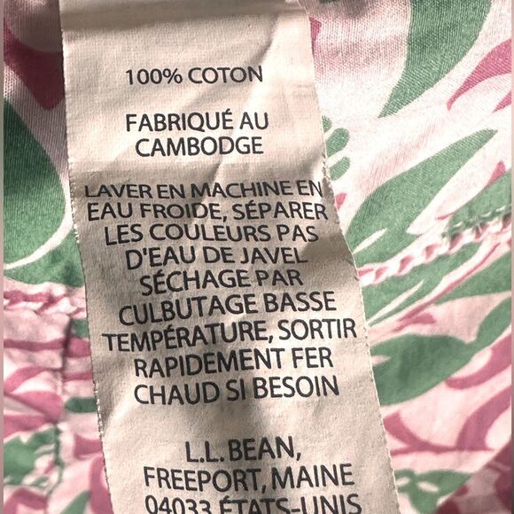 L.L. Bean Vintage Pink and Green Lobster Crab Skirt Size 6 📦 - Picture 4 of 7